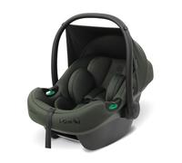 My Babiie MBCS02 i-Size Baby Car Seat - 40-87cm (Birth to 15 Months Approx.), R129, Group 0+, Lightweight Infant Carrier, Large Canopy, Newborn Insert, Adjustable Headrest - Forest Green