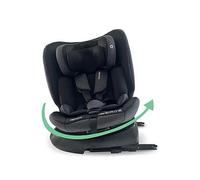 My Babiie MBCS200 360° Spin R129 Baby Car Seat - Top Tether, ISOFIX, Birth to 12yrs (40-150cm), i-Size, ERF, Group 0+/1/2/3, Rotating 360 Swivel - Black