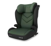 My Babiie Highback Booster Car Seat - ISOFIX, 100-150cm (Approx. 4-12 Years, Group 2/3), i-Size R129, Adjustable Child High Back Seat, Padded, 10 Position Headrest - Forest Green