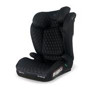 My Babiie Lite Highback Booster Car Seat - 100-150cm (Approx. 4-12 Years, Group 2/3), i-Size R129, Adjustable Child High Back Seat, Padded, 10 Position Headrest - Black Quilted