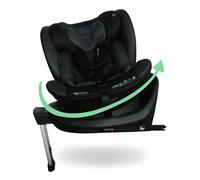 My Babiie MBCS400 Spin R129 Car Seat with Support Leg -Black