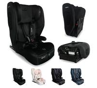 My Babiie MBCS80 Foldable Toddler to Booster Child Car Seat - Black | ISOFIX with Top Tether, Harness, R129, 76-150cm (Approx. 9-36kg, 15 Months - 12 Years), i-Size, Group 1/2/3, Forward Facing