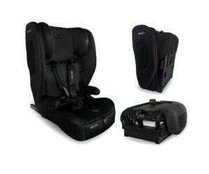My Babiie MBCS80 Foldable Toddler to Booster R129 Car Seat with ISOFIX - Black