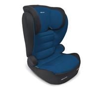 My Babiie MBCSB30 Highback Booster Car Seat - 100-150cm (Approx. 4-12 Years, Group 2/3), i-Size R129, Adjustable Child High Back Seat, Padded, 8 Position Headrest - Blue & Black