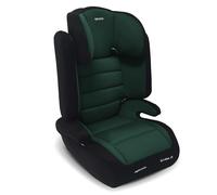 My Babiie MBCSB30 Highback Booster Car Seat - 100-150cm (Approx. 4-12 Years, Group 2/3), i-Size R129, Adjustable Child High Back Seat, Padded, 8 Position Headrest - Green & Black