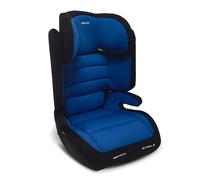 My Babiie MBCSB30 Highback Booster Car Seat - 100-150cm (Approx. 4-12 Years, Group 2/3), i-Size R129, Adjustable Child High Back Seat, Padded, 8 Position Headrest - Blue & Black