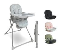 My Babiie MBHC2 Compact Folding Toddler Highchair - Grey