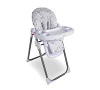 My Babiie MBHC8 Premium Highchair - Adjustable, 3 Recline Positions, 6 Height Settings, Removable Tray, Padded Seat, Foldable, for Toddler, from 6 Months to 3 Years (15kg) - Safari