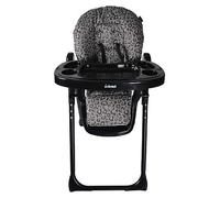 My Babiie MBHC8 Premium Highchair - Black Leopard