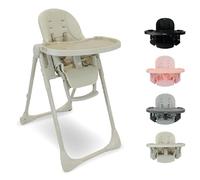 My Babiie MBHC9 Highchair from Birth - Newborn to 3 Years (15kg), Adjustable, 5 Recline Positions, 7 Height Settings, Removable Tray, Padded Seat, Foldable, Chair for Baby & Toddler - Oatmeal
