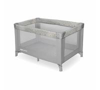 My Babiie Mbtc1 Elephants Design Travel Cot - Grey