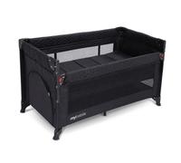 MBTC4 LUXE 4-in-1 Travel Cot - Black Quilted