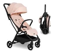 My Babiie MBX2 Compact Stroller - from Birth to 22kg, Foldable, Lightweight, Travel Buggy for Toddlers, Pushchair with UPF50+ Sun Canopy - Blush Pink