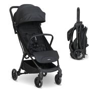 My Babiie MBX2 Compact Stroller - from Birth to 22kg, Foldable, Lightweight, Travel Buggy for Toddlers, Pushchair with UPF50+ Sun Canopy - Black