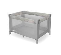 My Babiie Travel Cot - Lightweight, From Birth to 15kg, Easy Fold & Compact, Travel Bag, 120cm x 60cm Padded Mattress - Dani Dyer Elephants