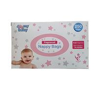 My Baby 4 NAPPY BAGS FRAGRANCED 250 PACK - 250, White