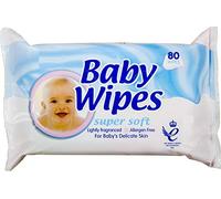 My Baby Baby Wipes - 80 Wipes, Pouch, 20 grams, Natural Cotton, Sensitive Skin, Whole Body, 1 Count