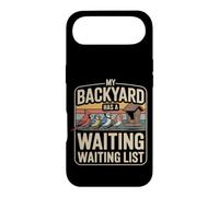 My Backyard Has A Waiting Waiting List Birdwatching Case for iPhone Air