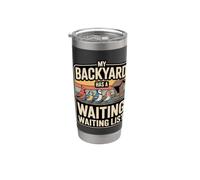 My Backyard Has A Waiting Waiting List Birdwatching Stainless Steel Insulated Tumbler