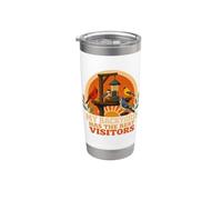 My Backyard Has the Best Visitors Retro Birdwatching Design Stainless Steel Insulated Tumbler