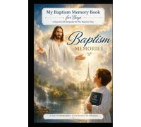 My Baptism Memory Book for Boys: A Special LDS Keepsake for My Baptism Day