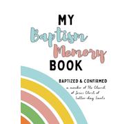 My Baptism Memory Book - Full Color inside pages: Baptism memory book and journal