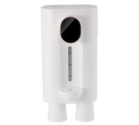 My Bar Shot Station Dispenser, Wall Mount Liquor Dispenser, Small Drinks Dispenser, Liquor Dispenser for Alcohol, Beverage Dispenser with 2 Magnetic Cups, with 2 Magnetic Cups for Wine, Whiskey