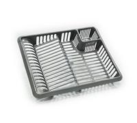 My Bargains Online Shop Grey Plastic Kitchen Cutlery Dish Drainer