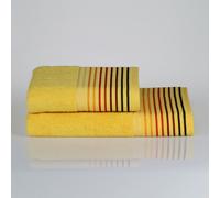 My Basic Stuff Cotton Towel Set | 450 GSM | Hand & Bath Towels | Ultra Soft & Absorbent | Banana - Cotton - 1 - Banana