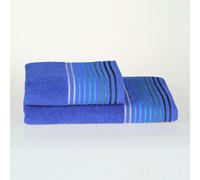 My Basic Stuff Cotton Towel Set | 450 GSM | Hand & Bath Towels | Ultra Soft & Absorbent | Royal - Cotton - 1 - Royal