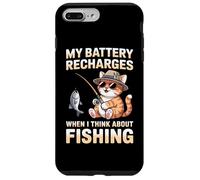 My Battery Recharges When I Think About Fishing Cat Case for iPhone 7 Plus/8 Plus