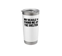 My Beagle Found Me At The Shelter Stainless Steel Insulated Tumbler