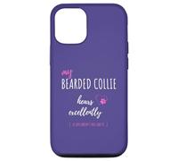 My Bearded Collie hears excellently, he just doesn't feel Case for iPhone 12/12 Pro