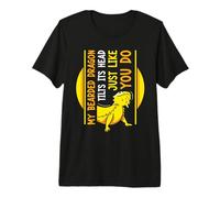 My Bearded Dragon tilts its Head just Like You do Premium T-Shirt