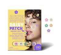 My Beauty Spot Pimple Patches Cute Acne Patches for Face (140 Patches) with Hydrocolloid, Tea Tree Extra & Salicylic Acid, Colorful Fun Designs - Pimple Patches for Face Acne Spot Treatment