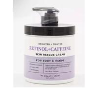 My Bēauty Spōt | Retinol + Caffeine - Skin Rescue Cream | Brighten & Tighten | For Body & Hands | 500mL