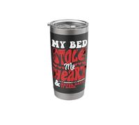 My Bed Stole My Heart Never Gave It Back Stainless Steel Insulated Tumbler