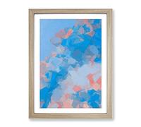 My Beloved Abstract Framed Print | A4 Oak Framed Wall Art | Ready to Hang | Abstract Fantasy Picture | Living Room Bedroom Lounge Office