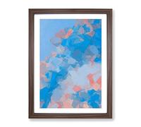 My Beloved Abstract Framed Print | A4 Walnut Framed Wall Art | Ready to Hang | Abstract Fantasy Picture | Living Room Bedroom Lounge Office