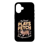 My Bengal Plays Fetch Your Argument Is Invalid Case for iPhone 16
