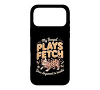 My Bengal Plays Fetch Your Argument Is Invalid Case for iPhone 17 Pro Max
