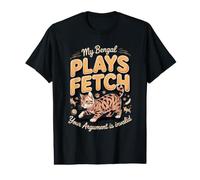My Bengal Plays Fetch Your Argument is Invalid Value Graphic T-Shirt