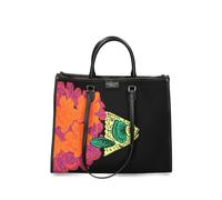 MY BEST BAG Atena Ethology floral fish tote bag - Black One Size