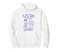 My Best Friend And My Bowel Have One Thing In Common Pullover Hoodie