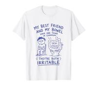 My Best Friend and My Bowel Have One Thing in Common Value Graphic T-Shirt