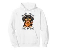 My Best Friend Has Paws Dachshund Dog Lover Cute Graphic Pullover Hoodie