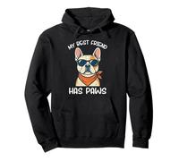 My Best Friend Has Paws French Bulldog Dog Lover Cute Graphi Pullover Hoodie
