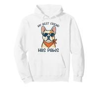My Best Friend Has Paws French Bulldog Dog Lover Cute Graphi Pullover Hoodie