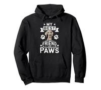 My Best Friend Has Paws Great Dane Lover Gentle Giant Dog Pullover Hoodie