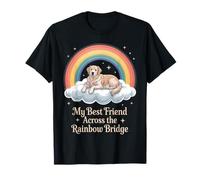 My Best Friend Pet Memorial Rainbow Heaven Dog Memorial T-Shirt